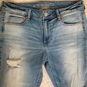 American Eagle crop jeans sz 14